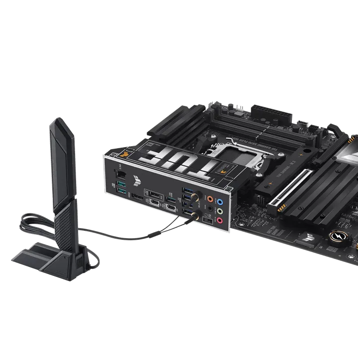 Материнская плата ASUS TUF GAMING X870-PLUS WIFI AM5 4xDDR5 4xSATA3 Raid 4xM.2 HDMI DP ATX — фото 6