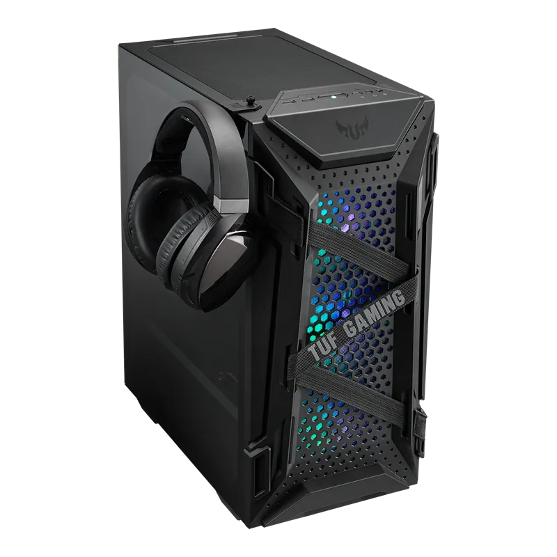Корпус ASUS GT301 TUF GAMING CASE/BLK/ARGB FAN/ ATX/mATX/mITX 90DC0040-B49000 — фото 4