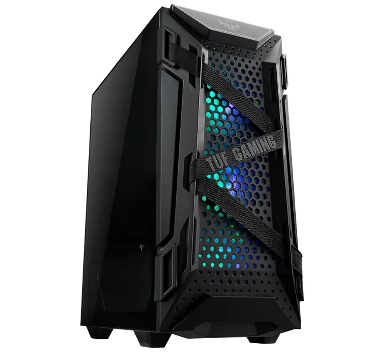 Корпус ASUS GT301 TUF GAMING CASE/BLK/ARGB FAN/ ATX/mATX/mITX 90DC0040-B49000
