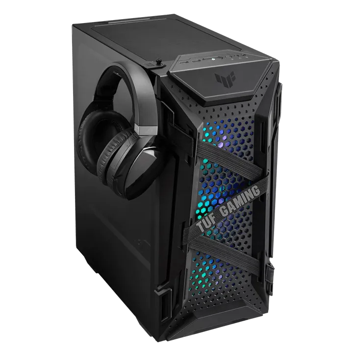 Корпус ASUS GT301 TUF GAMING CASE/BLK/ARGB FAN/ ATX/mATX/mITX 90DC0040-B49000 — фото 8