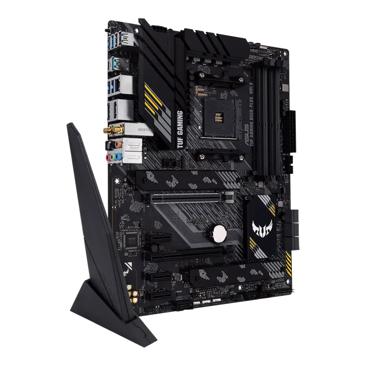 Материнская плата ASUS TUF GAMING B550-PLUS WIFI II AM4 4xDDR4 6xSATA3 2xM.2 RAID HDMI DP ATX — фото 6