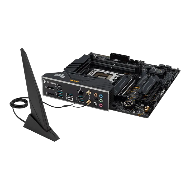 Материнская плата ASUS TUF GAMING B660M-PLUS WIFI, LGA1700 4xDDR5 4xSATA3 RAID 2xM.2 HDMI DP mATX — фото 7