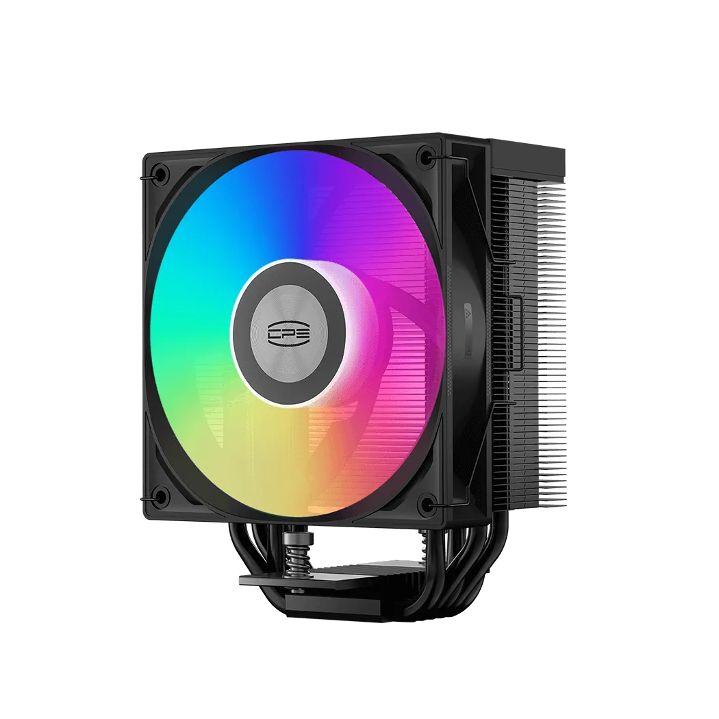 Вентилятор для процессора PCCooler RT500 TC ARGB BK 245W 4pin 1851/1700/1200/115X/AM5/AM4 Черный — фото 2