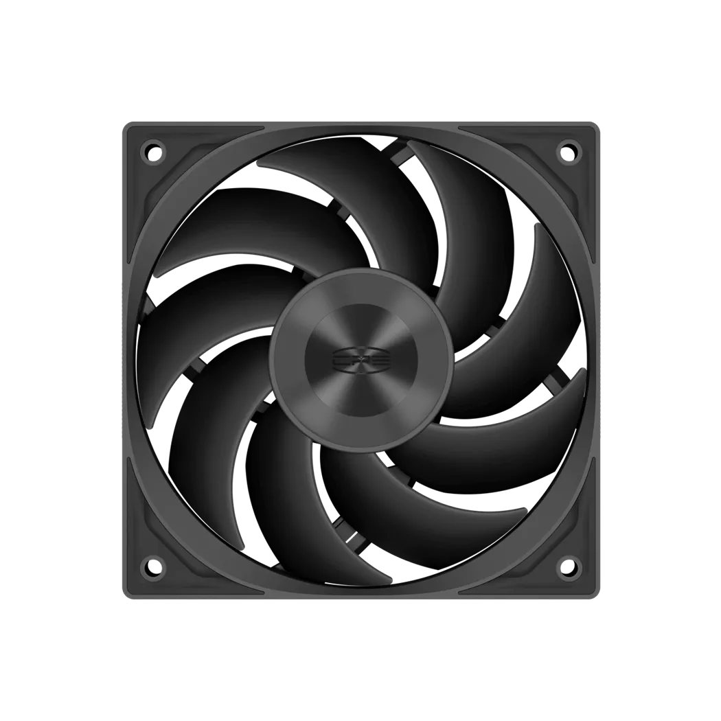 Вентилятор для корпуса PCCooler F5 R120 BK 1x(120x120x25mm) 500-2200RPM Black
