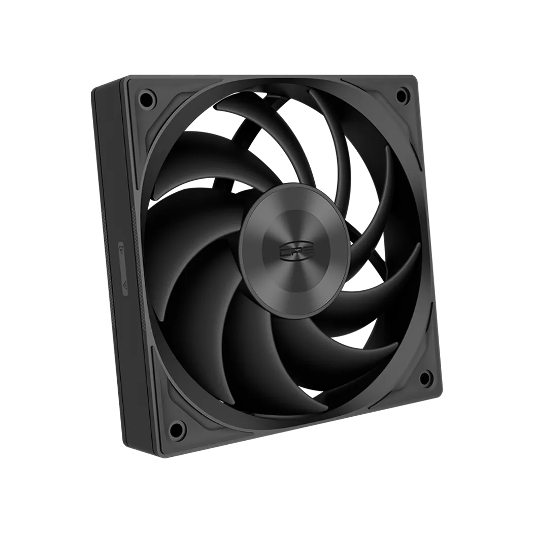 Вентилятор для корпуса PCCooler F5 R120 BK 1x(120x120x25mm) 500-2200RPM Black — фото 2