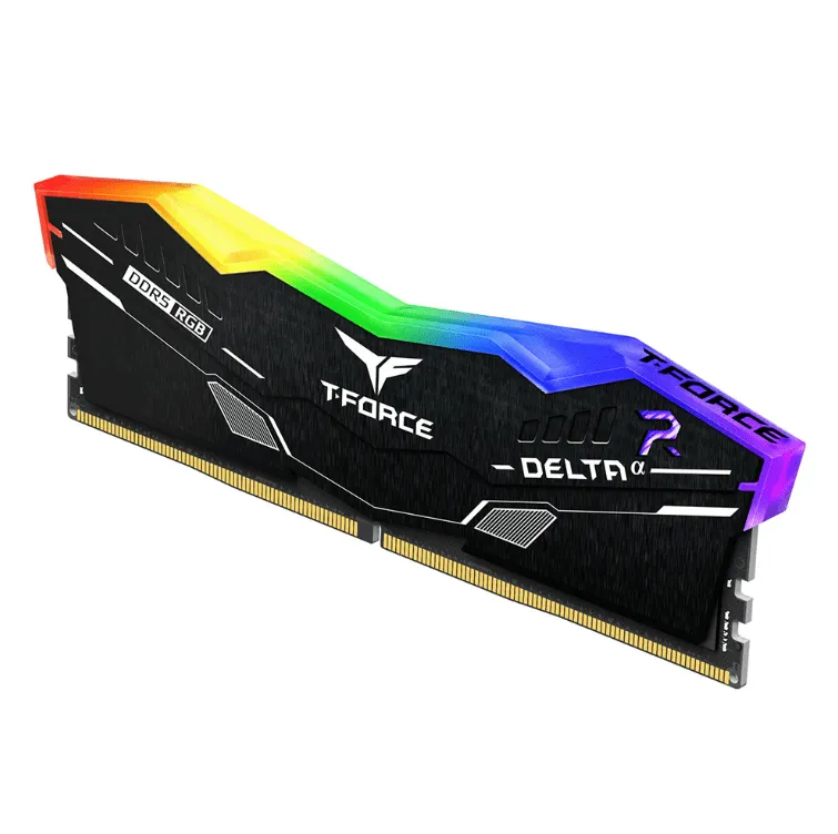 Оперативная память 64GB Kit (2x32GB) 6000MHz DDR5 TeamGroup DELTA RGB CL38 BL FF7D564G6000HC38JDC01 — фото 3