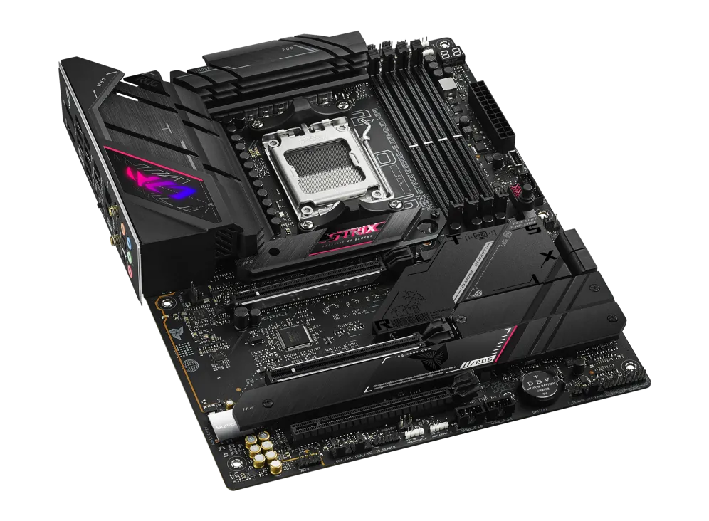 Материнская плата ASUS ROG STRIX B650E-E GAMING WIFI AM5 4xDDR5 4xSATA3 Raid 4xM.2 HDMI DP ATX — фото 5