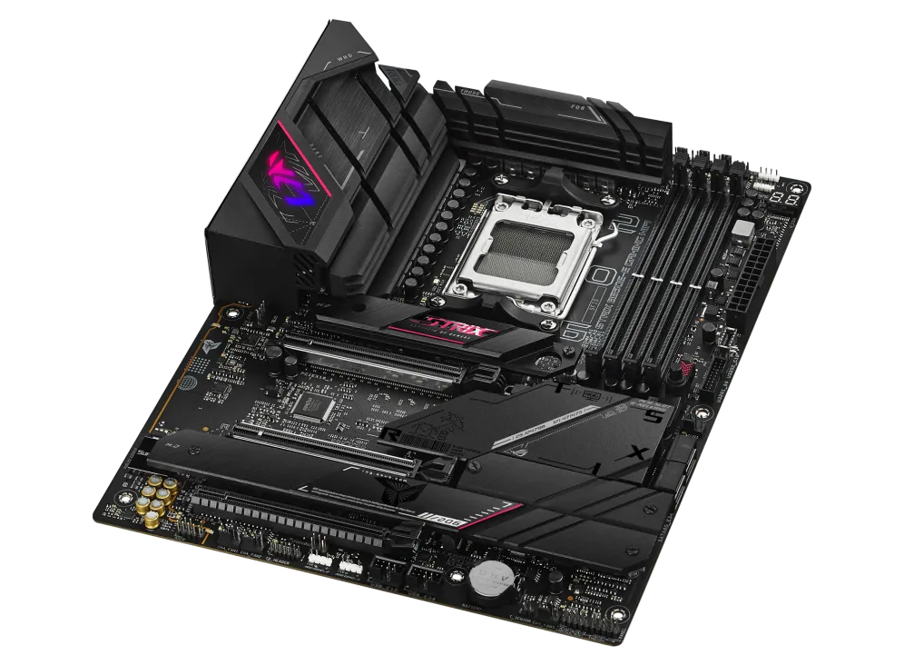 Материнская плата ASUS ROG STRIX B650E-E GAMING WIFI AM5 4xDDR5 4xSATA3 Raid 4xM.2 HDMI DP ATX — фото 6