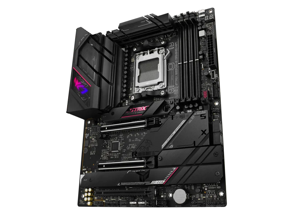Материнская плата ASUS ROG STRIX B650E-E GAMING WIFI AM5 4xDDR5 4xSATA3 Raid 4xM.2 HDMI DP ATX — фото 8
