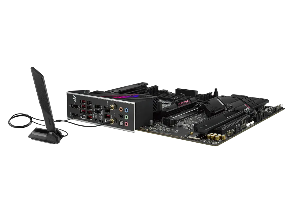 Материнская плата ASUS ROG STRIX B650E-E GAMING WIFI AM5 4xDDR5 4xSATA3 Raid 4xM.2 HDMI DP ATX — фото 3