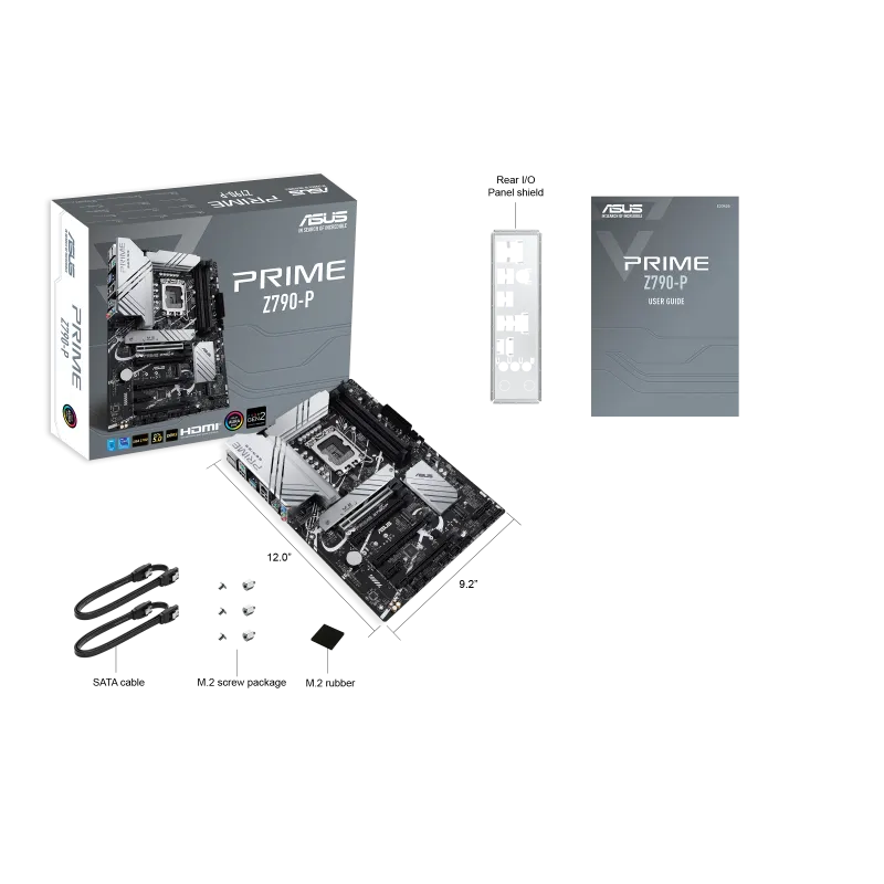 Материнская плата ASUS PRIME Z790-P LGA1700 4xDDR5 4xSATA3 Raid 3xM.2 HDMI DP ATX — фото 6