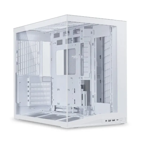 Корпус Lian Li O11 Dynamic MINI V2 ATX/mATX/ITX Back-connect:ATX USB-C G99.O11DMIV2W.00 Белый