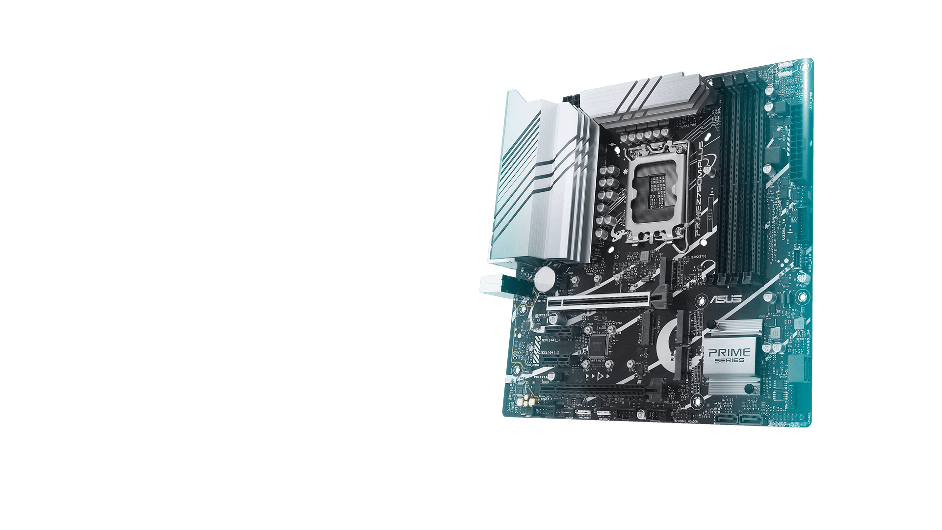 Материнская плата ASUS PRIME Z790M-PLUS, LGA1700 4xDDR5 4xSATA3 3xM.2 HDMI DP mATX