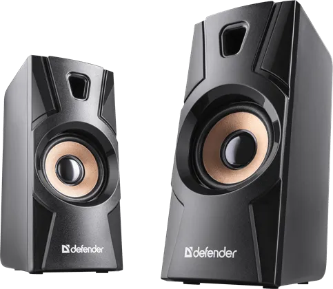 Акустическая 2.0 система Defender Aurora S8 черный, 8 Вт, питание от USB — фото 4