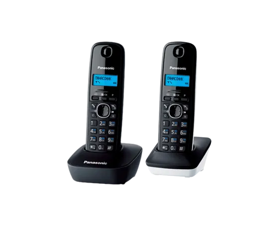 Радиотелефон PANASONIC KX-TG1612 (RUH) Серый. Дополнительная трубка в комплекте