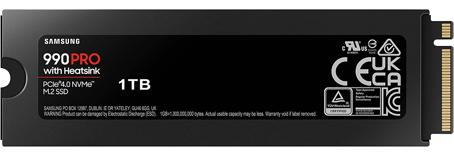 Твердотельный накопитель 2000Gb SSD Samsung 990 PRO M.2 PCIe 4.0HS R7450Mb/s W6900MB/s MZ-V9P2T0CW