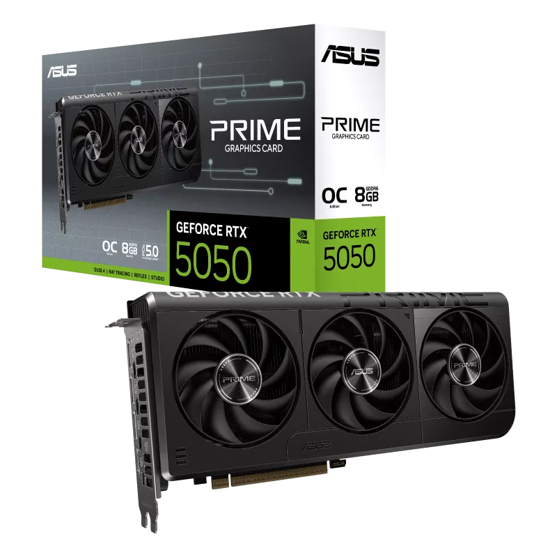Видеокарта ASUS GeForce RTX5050 8GB PRIME GDDR6 128-bit 1xHDMI 3xDP PRIME-RTX5050-O8G — фото 9