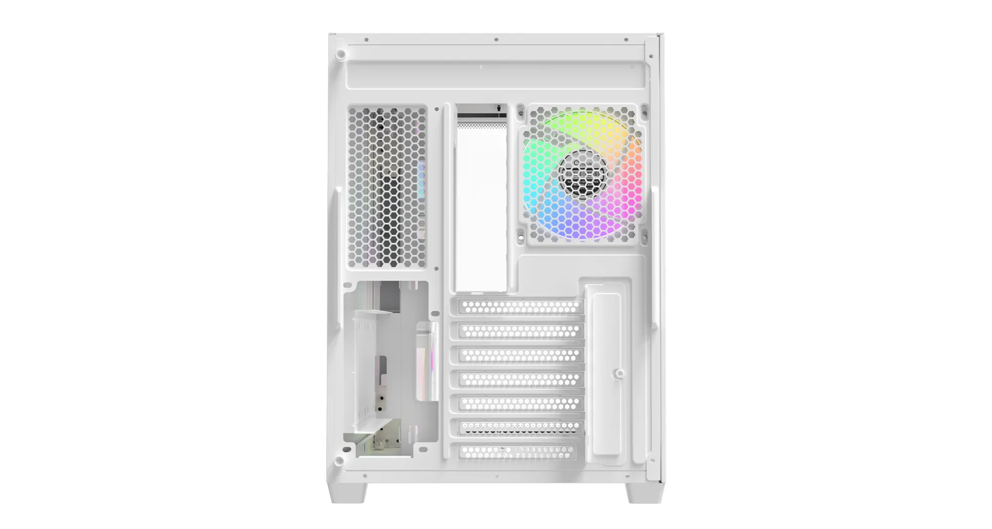 Корпус Ocypus Iota C70 WH Curve ARGB Digital ATX/mATX/mITX 2xUSB Type-C Белый Iota-C70-WHD400CD-GL — фото 4