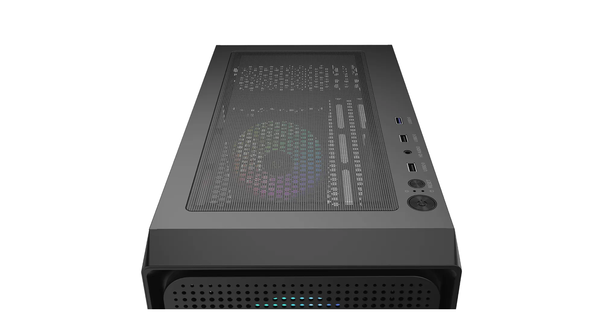 Корпус Ocypus Gamma C50 BK ARGB mATX/ITX 3xUSB Черный Gamma-C50-BKG400XX-GL — фото 7