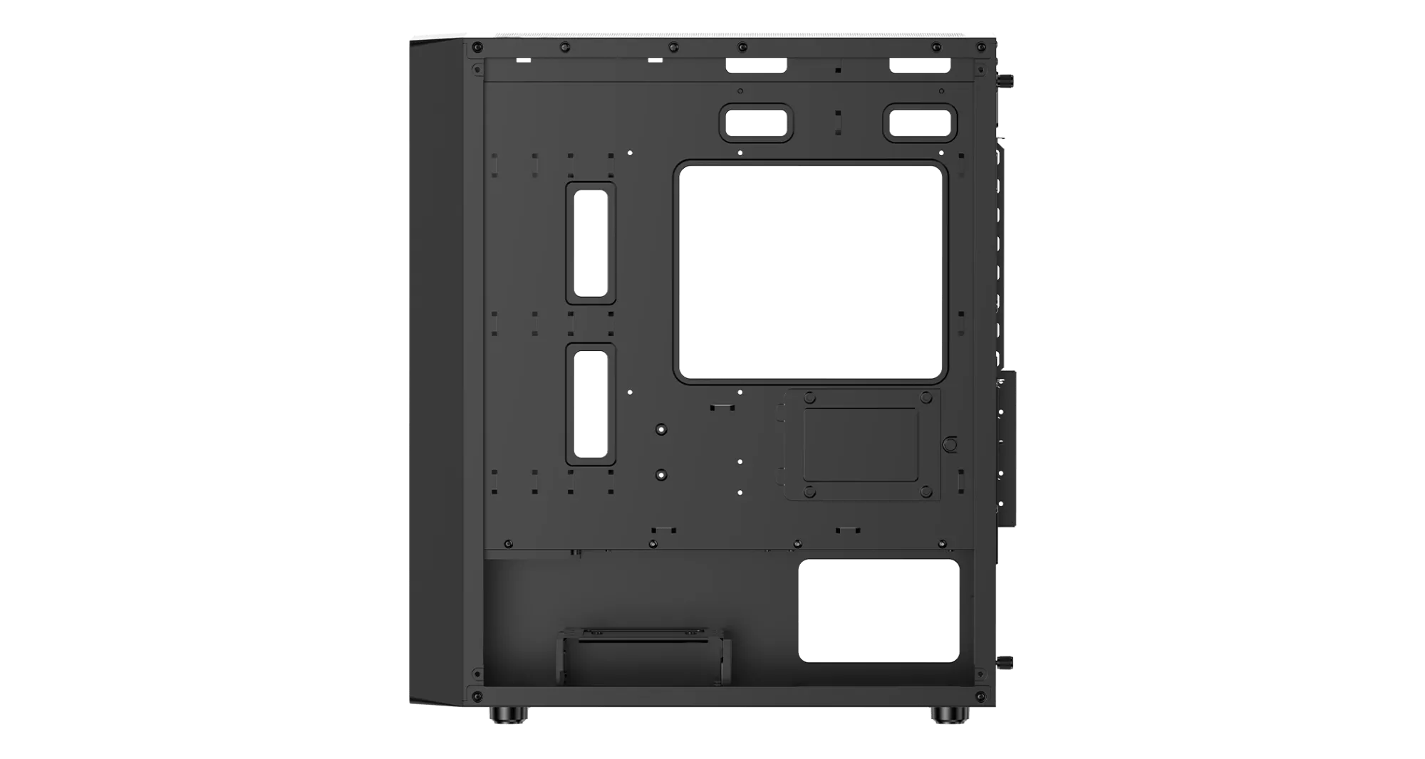 Корпус Ocypus Gamma C50 BK ARGB mATX/ITX 3xUSB Черный Gamma-C50-BKG400XX-GL — фото 6