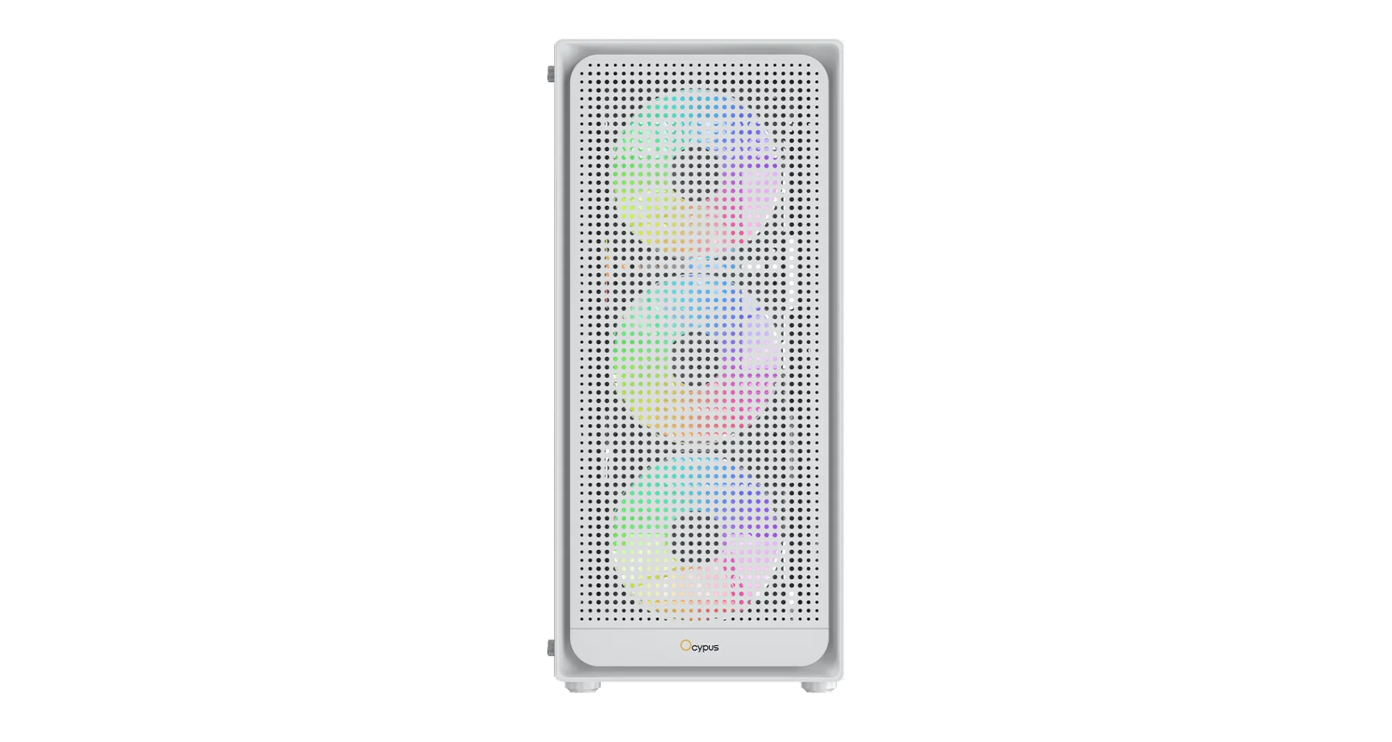Корпус Ocypus Gamma C50 WH ARGB mATX/ITX 3xUSB Белый Gamma-C50-WHG400XX-GL — фото 2