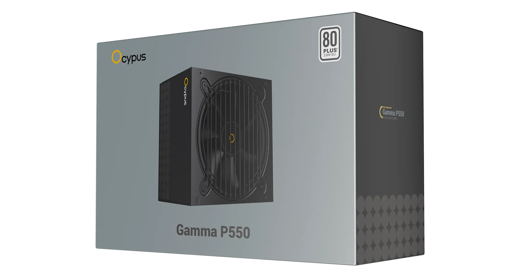 Блок питания Ocypus  550W, Gamma P550, Non modular, 80+ WHITE, 85%, Черный, Gamma-P550-W1HDBK024X-EU — фото 5