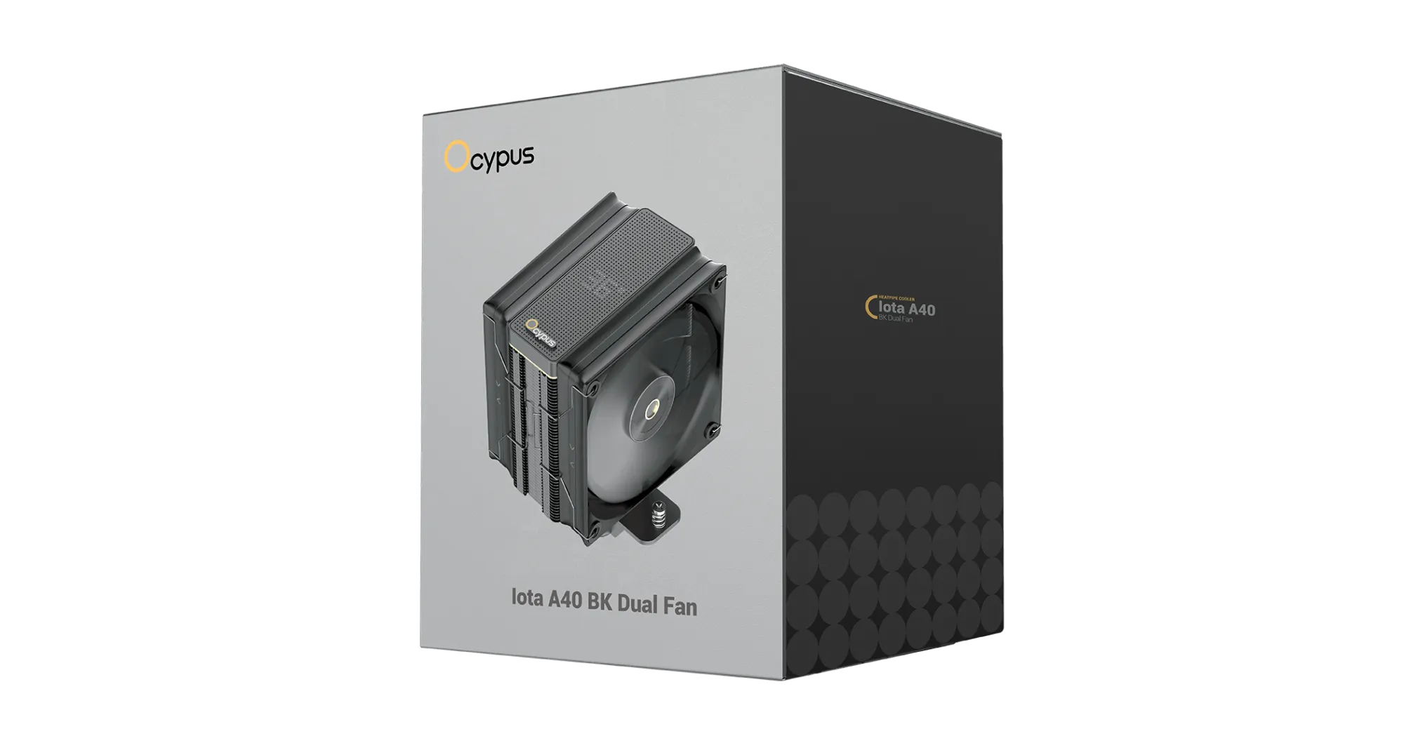 Вентилятор для процессора Ocypus Iota A40 BK Dual FAN TDP 220W 1851/1700/1200/115X/AM5/AM4 Черный — фото 7