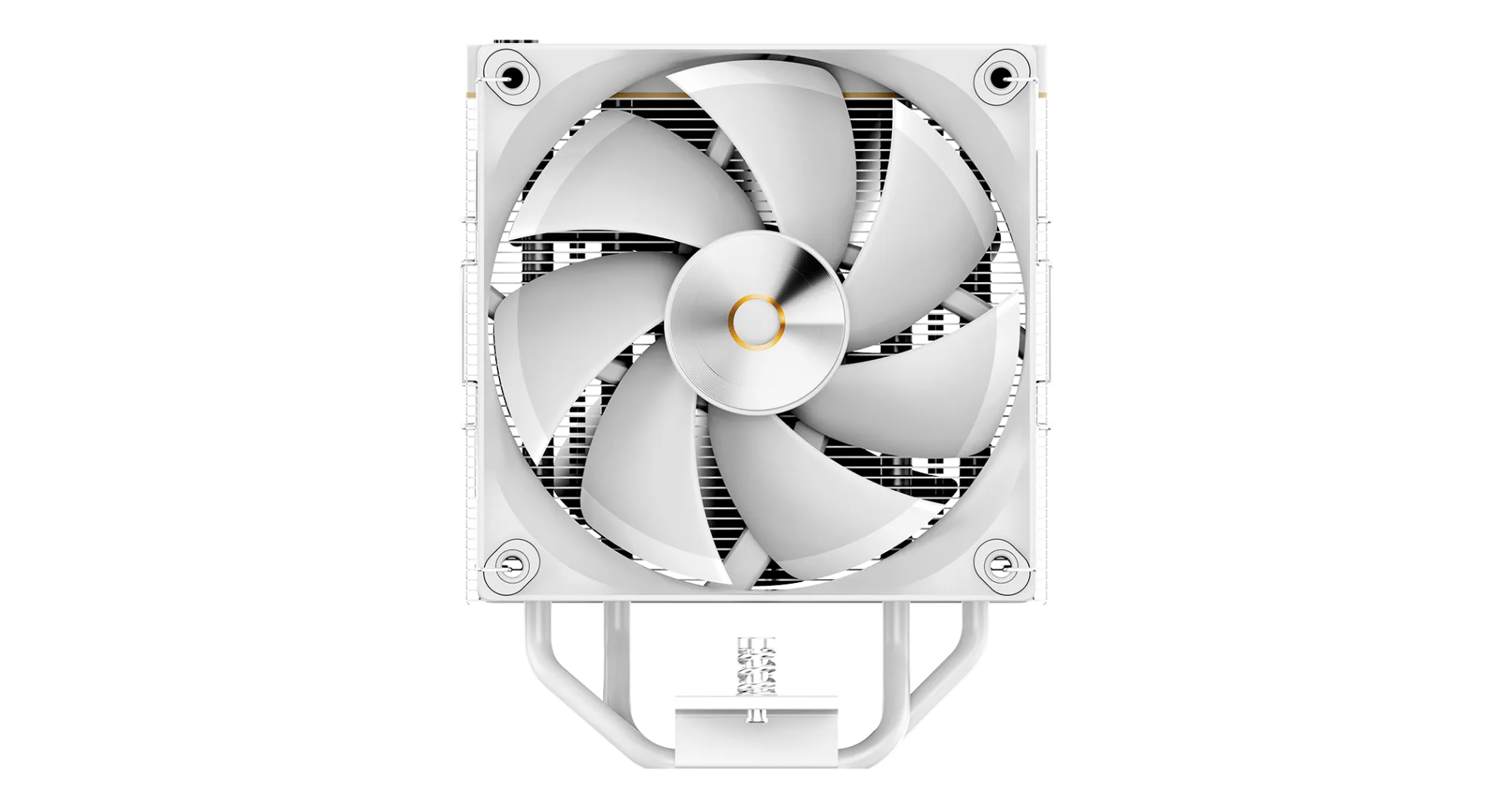 Вентилятор для процессора Ocypus Iota A40 WH Dual FAN TDP 220W 1851/1700/1200/115X/AM5/AM4 Белый — фото 3