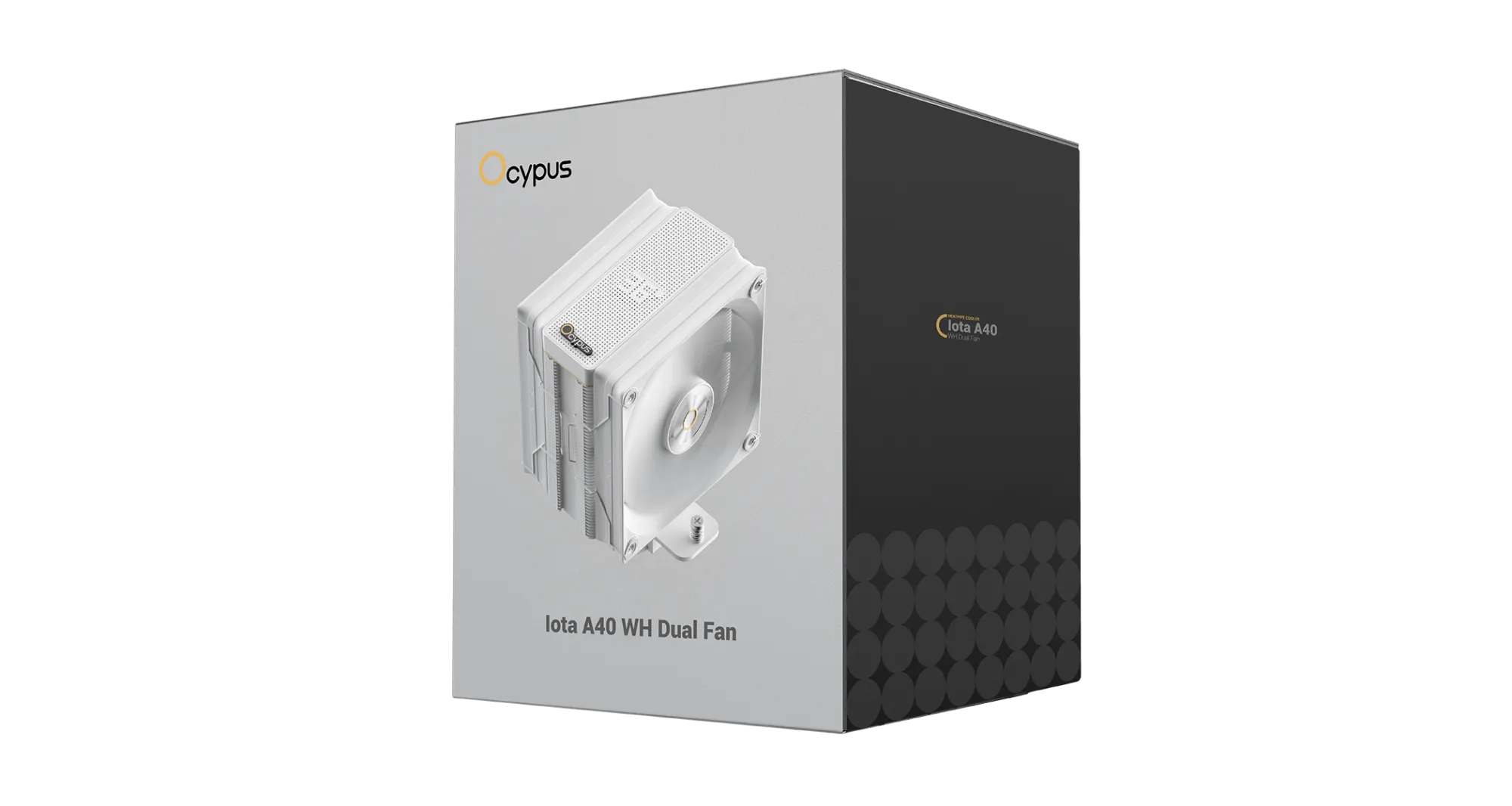 Вентилятор для процессора Ocypus Iota A40 WH Dual FAN TDP 220W 1851/1700/1200/115X/AM5/AM4 Белый — фото 7