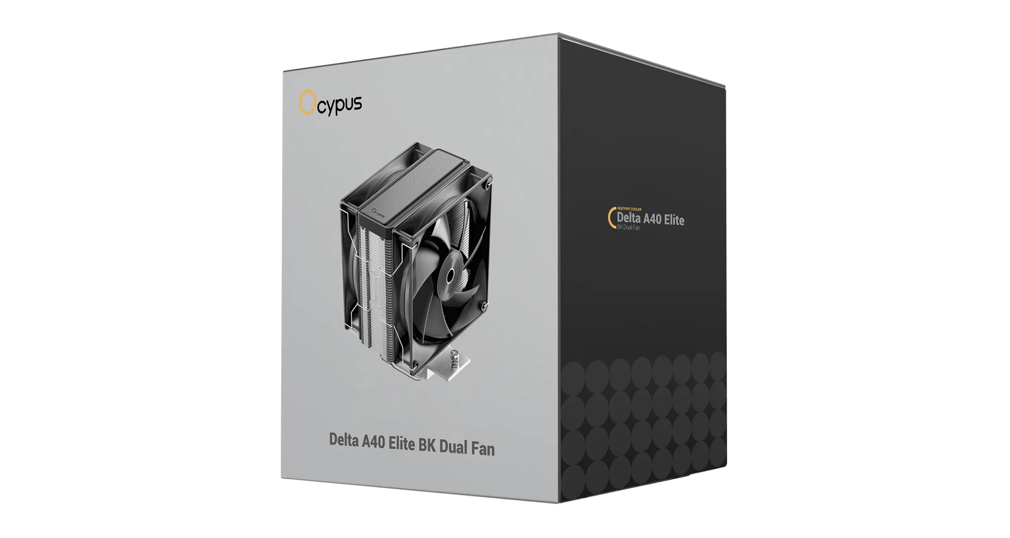 Вентилятор для процессора Ocypus Delta A40 Elite BK Dual Fan TDP 220W 4-pin Intel/AMD Черный — фото 7