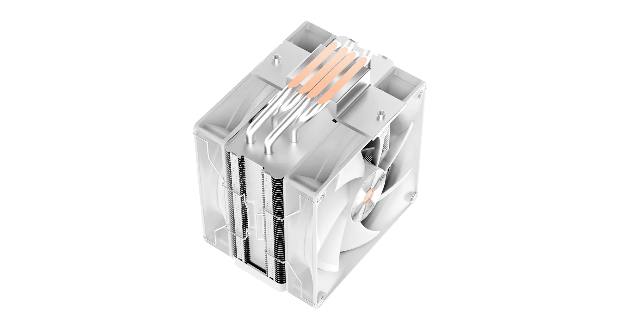 Вентилятор для процессора Ocypus Delta A40 Elite WH Dual Fan TDP 220W 4-pin Intel/AMD Белый — фото 5
