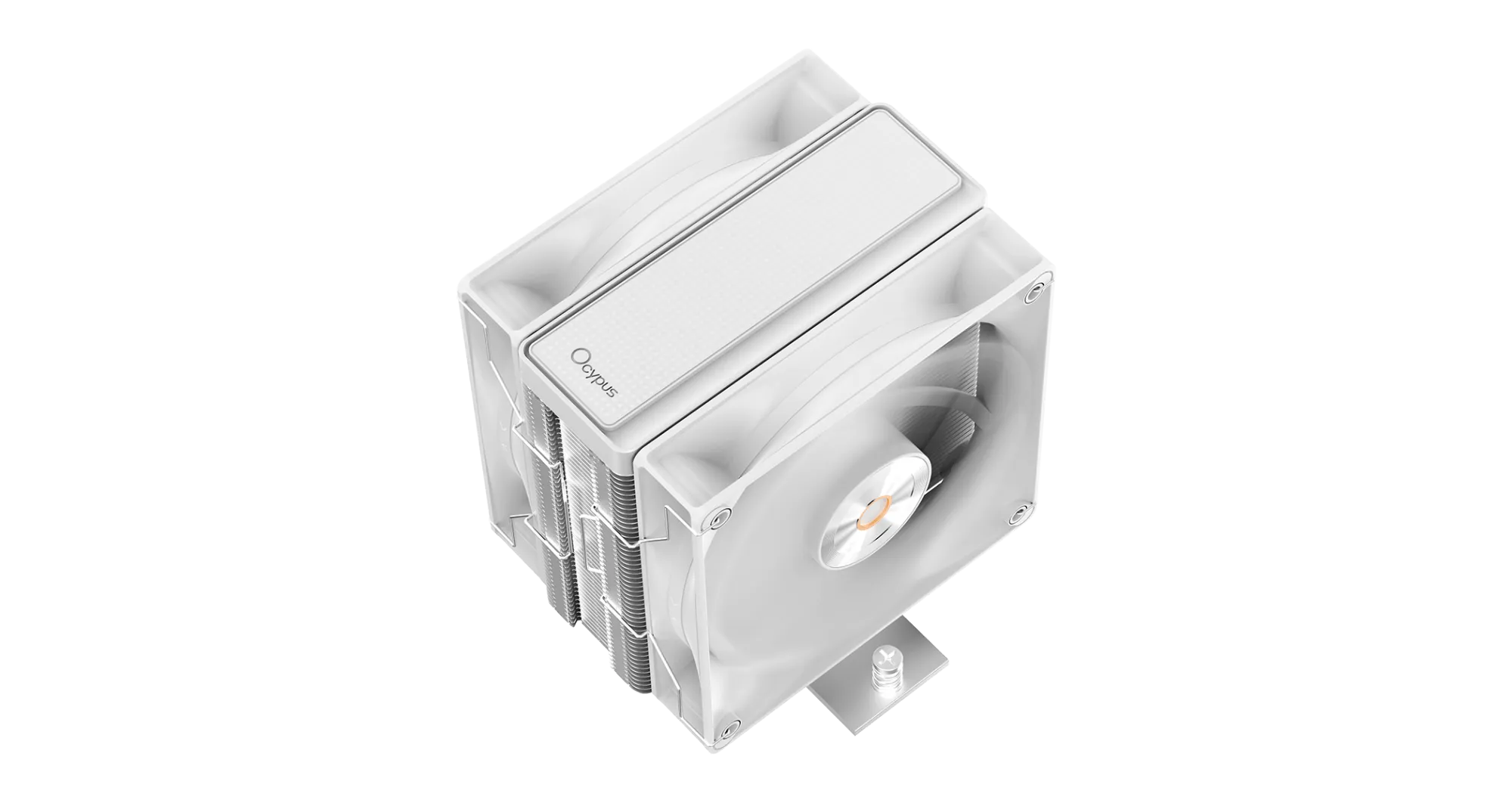 Вентилятор для процессора Ocypus Delta A40 Elite WH Dual Fan TDP 220W 4-pin Intel/AMD Белый — фото 2