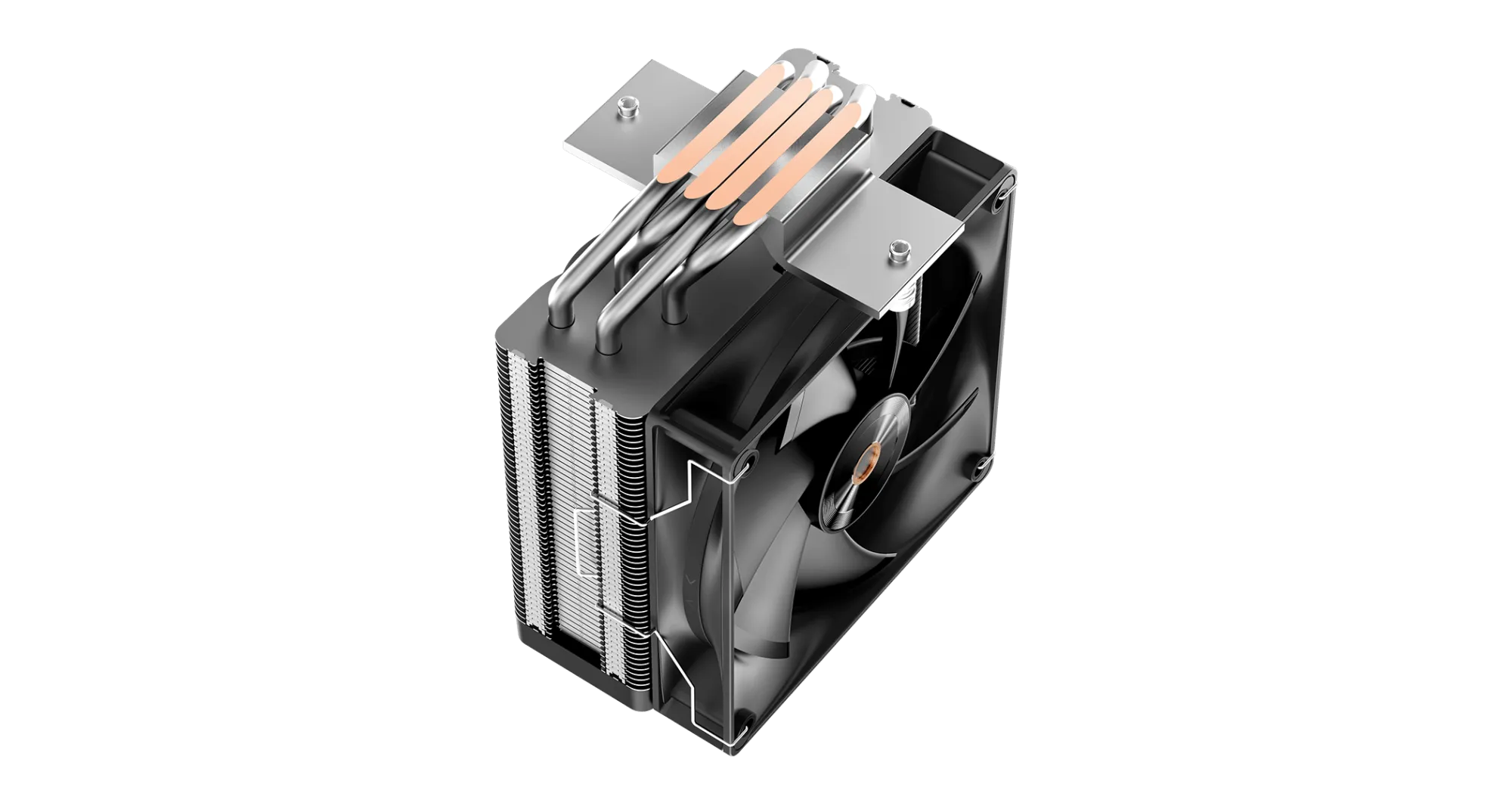 Вентилятор для процессора Ocypus Delta A40 Elite BK TDP 220W 4-pin Intel/AMD Черный — фото 5