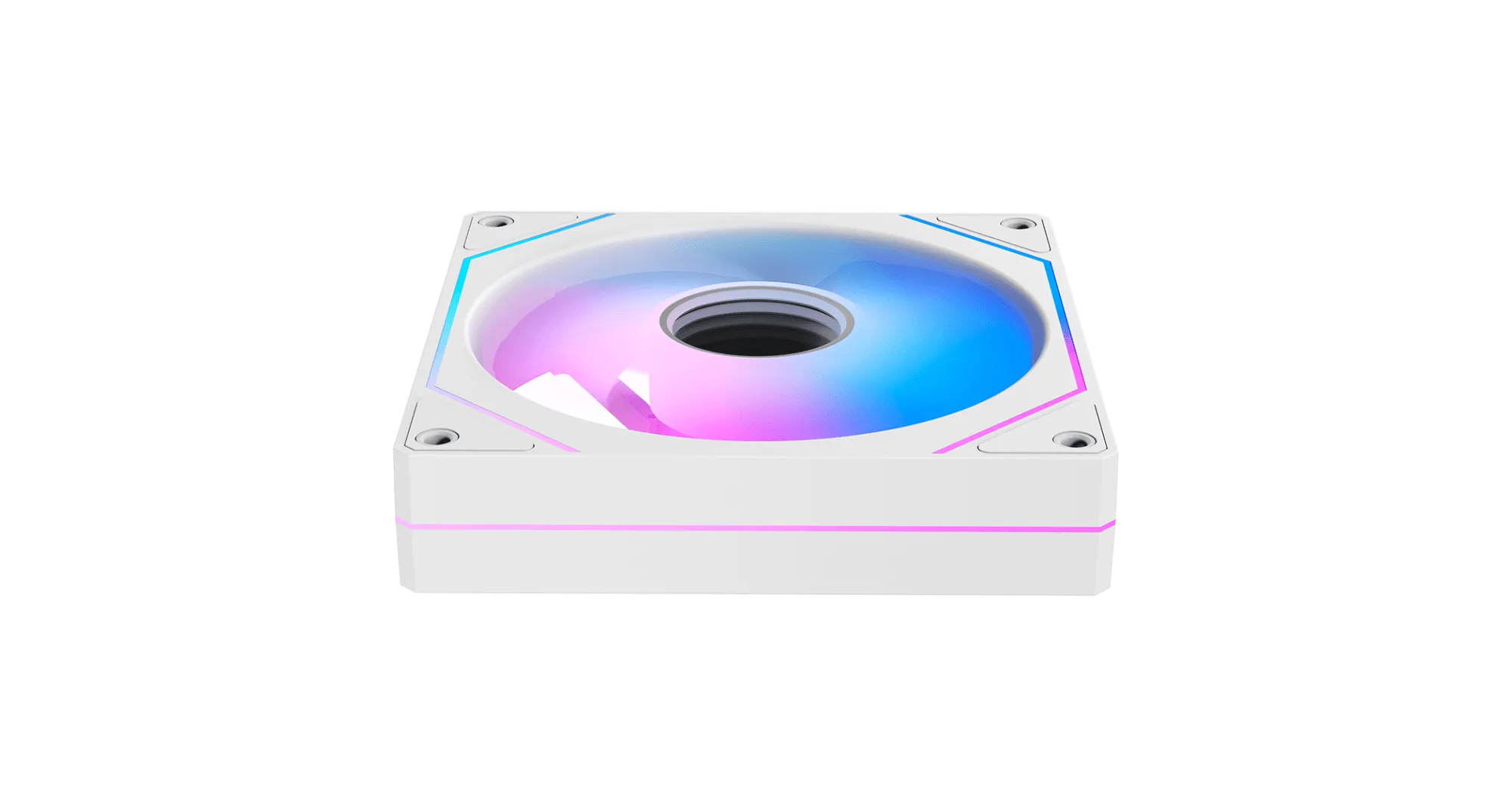 Вентилятор для корпуса Ocypus Gamma F12 WH ARGB 1x(120x120x25mm) 800-1600RPM 50CFM Белый — фото 3