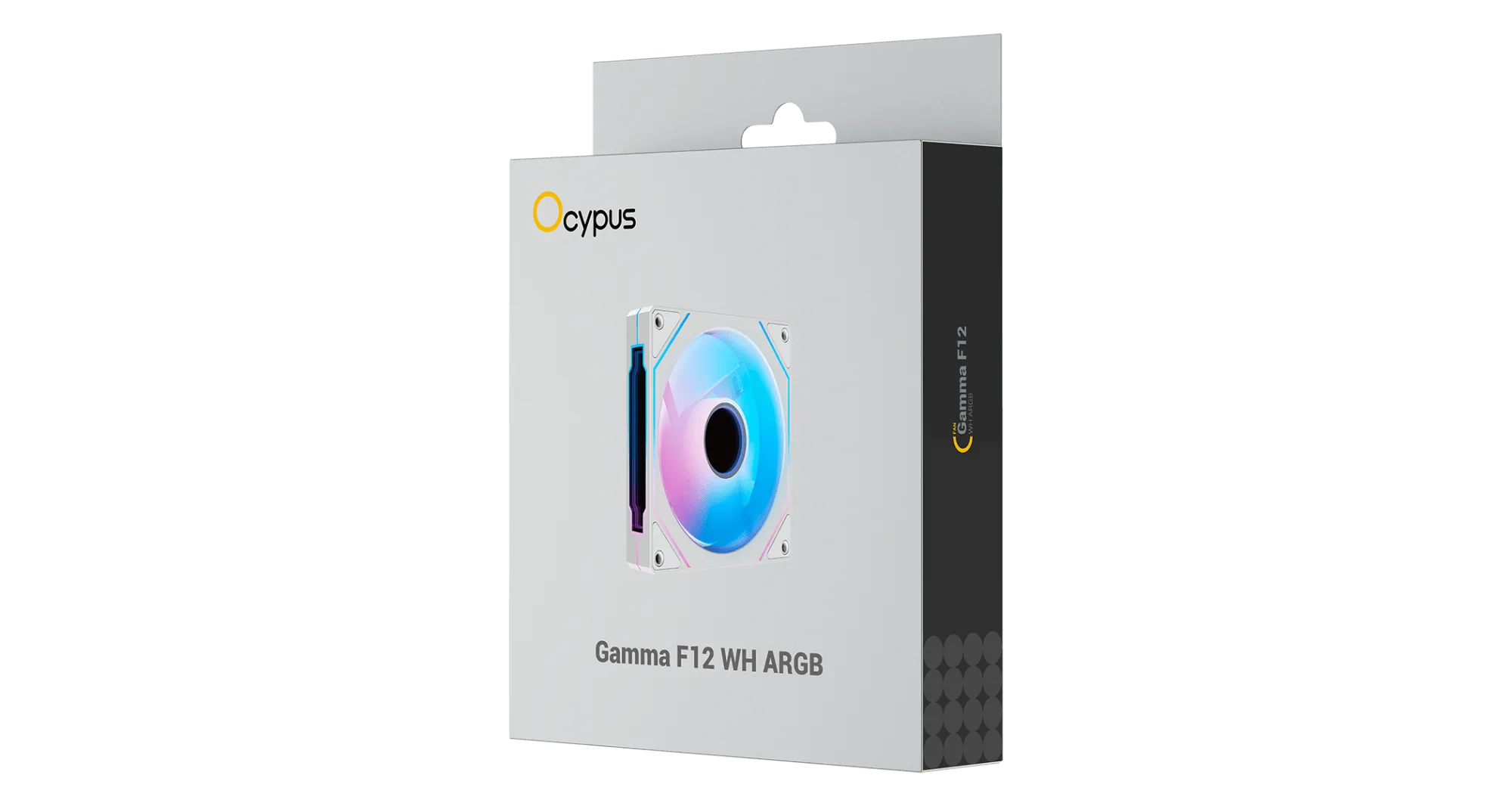 Вентилятор для корпуса Ocypus Gamma F12 WH ARGB 1x(120x120x25mm) 800-1600RPM 50CFM Белый — фото 4