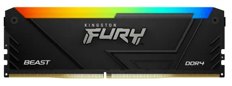Оперативная память 16GB DDR4 3200MHz Kingston FURY Beast RGB Black CL16 KF432C16BB12A/16WP