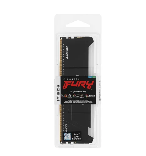 Модуль памяти Kingston Fury Beast RGB KF432C16BB12A/16WP DDR4 DIMM 16Gb 3200MHz CL16 — фото 2