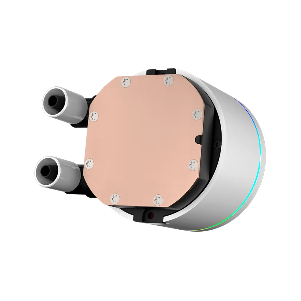 Водяное охлаждение для CPU PCCooler DA360 Pro ARGB Digital WH TDP 300W Intel/AMD Белый — фото 7