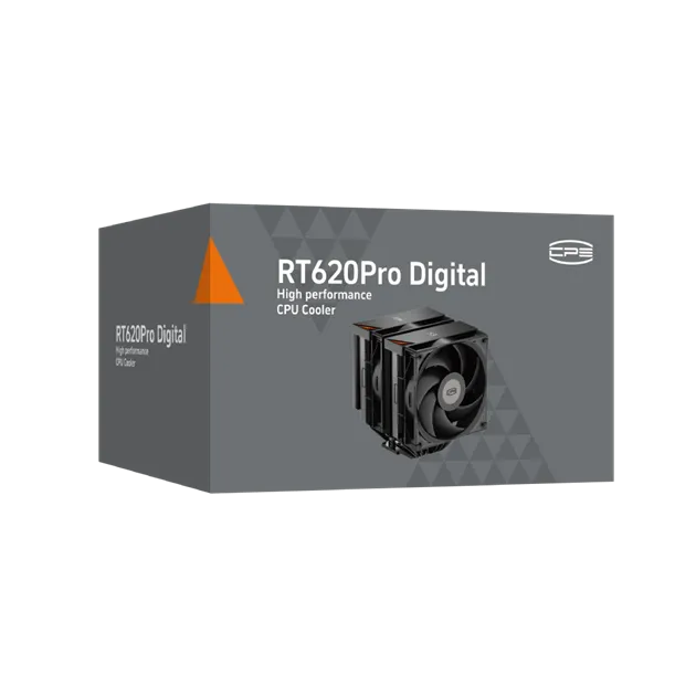 Вентилятор для процессора PCCooler RT620Pro Digital BK TDP 265W 18XX/1700/1200/115x/AM5/AM4 Черный — фото 8