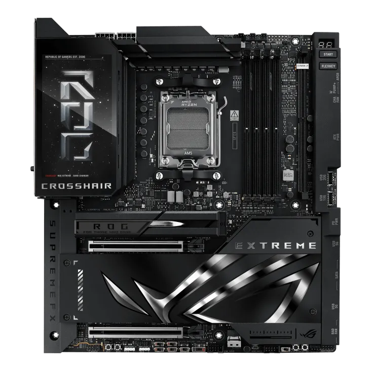 Материнская плата ASUS ROG CROSSHAIR X870E EXTREME AM5 4xDDR5 4xSATA Raid 5xM.2 4xType-C HDMI E-ATX — фото 2