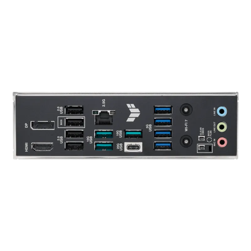 Материнская плата ASUS TUF GAMING B850M-PLUS WIFI7 AM5 4xDDR5 4xSATA 3xM.2 HDMI DP Type-C mATX — фото 4
