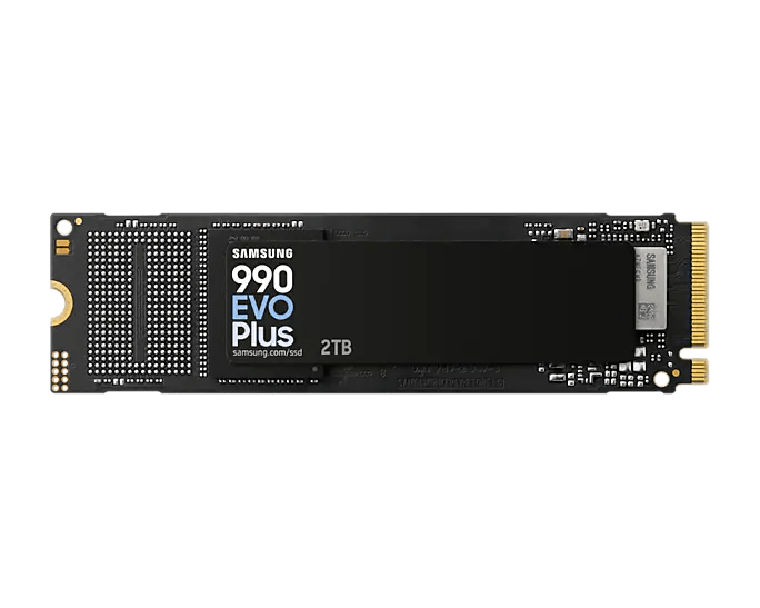 Твердотельный накопитель 2000Gb SSD Samsung 990 EVO Plus M.2 PCIe 4.0/5.0 7250/6300MB/s MZ-V9S2T0BW