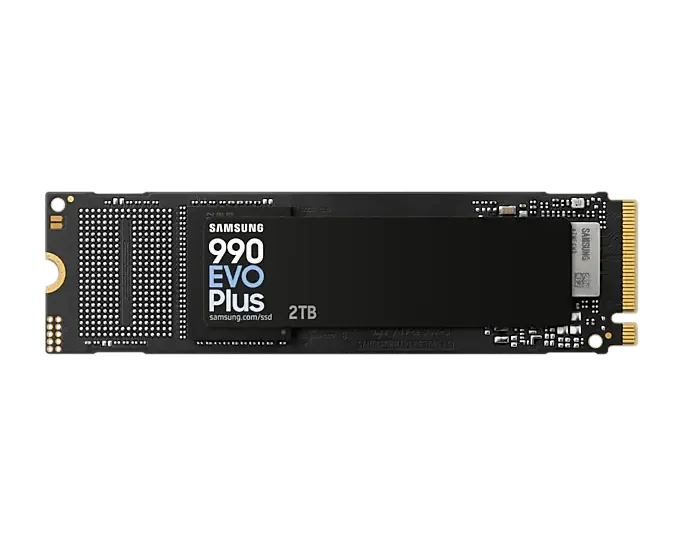 Твердотельный накопитель 2000Gb SSD Samsung 990 EVO Plus M.2 PCIe 4.0/5.0 7250/6300MB/s MZ-V9S2T0BW