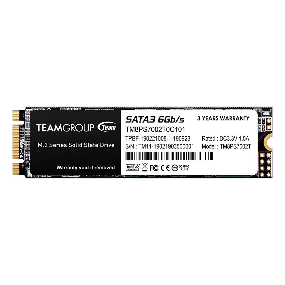 Твердотельный накопитель 2000GB SSD TeamGroup MS30 M.2 SATA 2280 R550/W500MB/s TM8PS7002T0C101