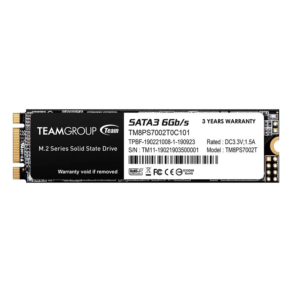 Твердотельный накопитель 2000GB SSD TeamGroup MS30 M.2 SATA 2280 R550/W500MB/s TM8PS7002T0C101