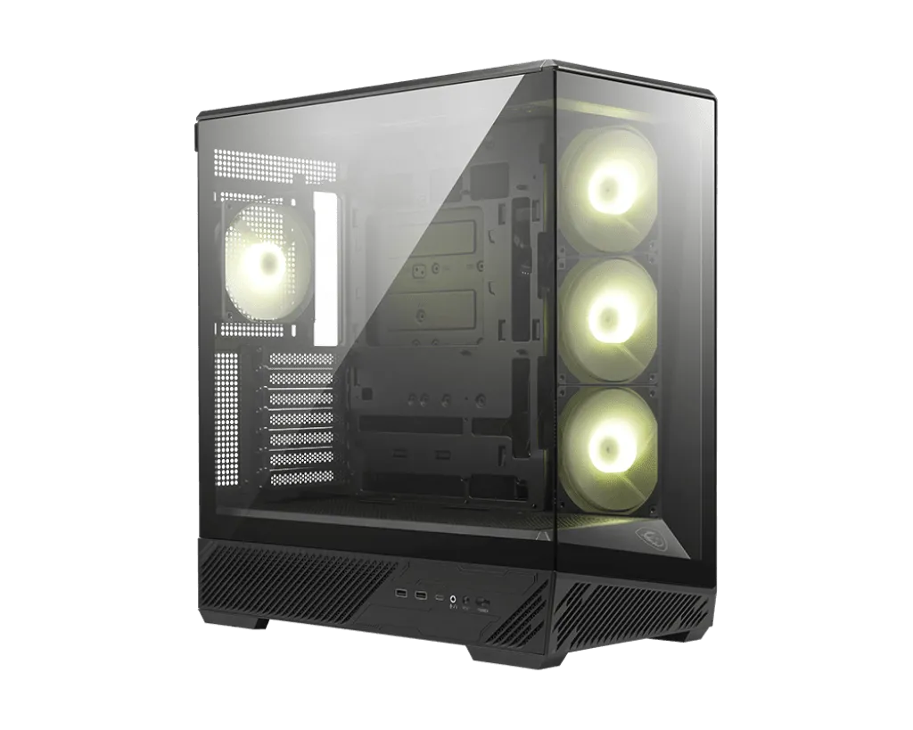 Компьютерный корпус MSI MAG PANO 130R PZ ATX/mATX/ITX, Back-connect:ATX/mATX Type-C Черный — фото 4