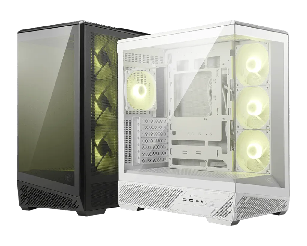 Компьютерный корпус MSI MAG PANO 130R PZ ATX/mATX/ITX, Back-connect:ATX/mATX Type-C Черный
