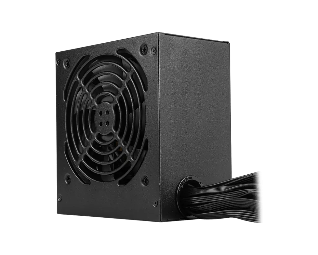 Блок питания MSI  750W, MAG A750GN PCIE5, Non Modular, ATX, 80+ GOLD, КПД >90%, Fan 120mm, Черный — фото 2