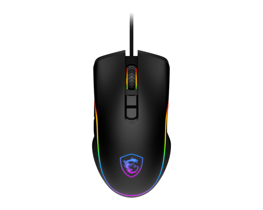 Мышь MSI FORGE GM300 USB2.0/RGB/7 кн./Вес 118г./Кабель 1.5м./Черный