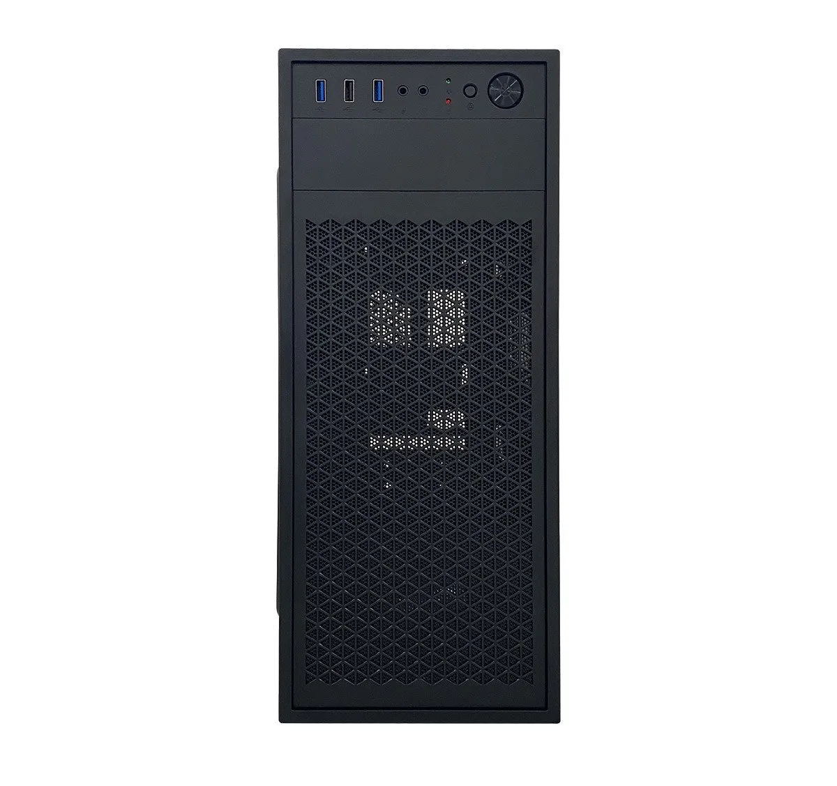 Корпус NOMAD NMD-C6013 mATX 1x3.5" 2x2.5" USB3.0х2 USB2.0х1 Черный, Без БП — фото 2